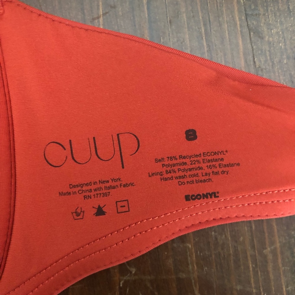 Cupp swim top